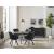 Arika Leatherette Channeled Back Swivel Dining Chair