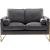 Mila Velvet Loveseat