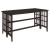 Carmina Wood Veneer Rectangular Counter Height Table