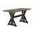 Bairn Wood Veneer Trestle Counter Height Table