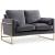Mila Velvet Loveseat