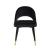 Lindsey Arched Back Velvet Side Chair