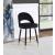 Lindsey Arched Back Velvet Counter Height Stool