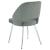 Hastings Velvet Dining Chairs with Open Back