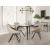 Mina Fabric Swivel Padded Side Chair