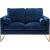 Mila Velvet Loveseat