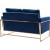 Mila Velvet Loveseat