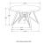 Neil Round Wood Top Dining Table