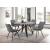 Neil Round Wood Top Dining Table
