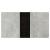Mina Rectangular Ceramic Dining Table with Walnut Veneer Extension Leaf 
