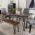 Neve Live-edge Wood Dining Table with Hairpin Legs