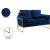 Mila Velvet Loveseat