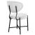 Allure Boucle Fabric Dining Chair