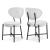 Allure Boucle Fabric Dining Chair