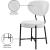 Allure Boucle Fabric Dining Chair