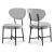 Allure Boucle Fabric Dining Chair