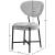 Allure Boucle Fabric Dining Chair