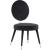 Brandy Dining Chair with Iron Metal Frame