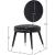 Brandy Dining Chair with Iron Metal Frame