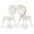 Brandy Dining Chair with Iron Metal Frame