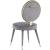 Brandy Dining Chair with Iron Metal Frame