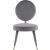 Brandy Dining Chair with Iron Metal Frame