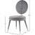 Brandy Dining Chair with Iron Metal Frame