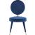 Brandy Dining Chair with Iron Metal Frame