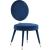 Brandy Dining Chair with Iron Metal Frame