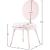 Brandy Dining Chair with Iron Metal Frame