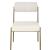 Carly Boucle Fabric & Faux Leather Dining Chair