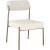 Carly Boucle Fabric & Faux Leather Dining Chair