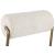 Carly Boucle Fabric & Faux Leather Dining Chair