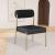 Carly Boucle Fabric & Faux Leather Dining Chair