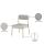 Carly Boucle Fabric & Faux Leather Dining Chair