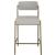 Carly Boucle Fabric & Faux Leather Counter Stool with Brushed Brass Frame