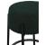 Avalon Boucle Fabric Counter Stool with Matte Black Iron Frame