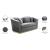 Arabella Velvet Loveseat