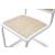 Kano Rattan Dining Chair with Black Powder Coated Metal Frame
