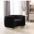 Julian Velvet Chair with Gold Stainless Steel Base