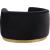 Julian Velvet Chair with Gold Stainless Steel Base