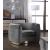 Julian Velvet Chair with Gold Stainless Steel Base