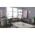 Julian Velvet Loveseat with Stainless Steel Base