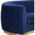 Julian Velvet Sofa with Stainless Steel Base