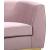 Julian Velvet Sofa with Stainless Steel Base