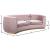 Julian Velvet Sofa with Stainless Steel Base