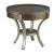 Sunset Valley Round Wood/Metal End Table