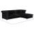 Damian Velvet Reversible Sectional