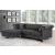 Damian Velvet Reversible Sectional