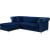 Damian Velvet Reversible Sectional